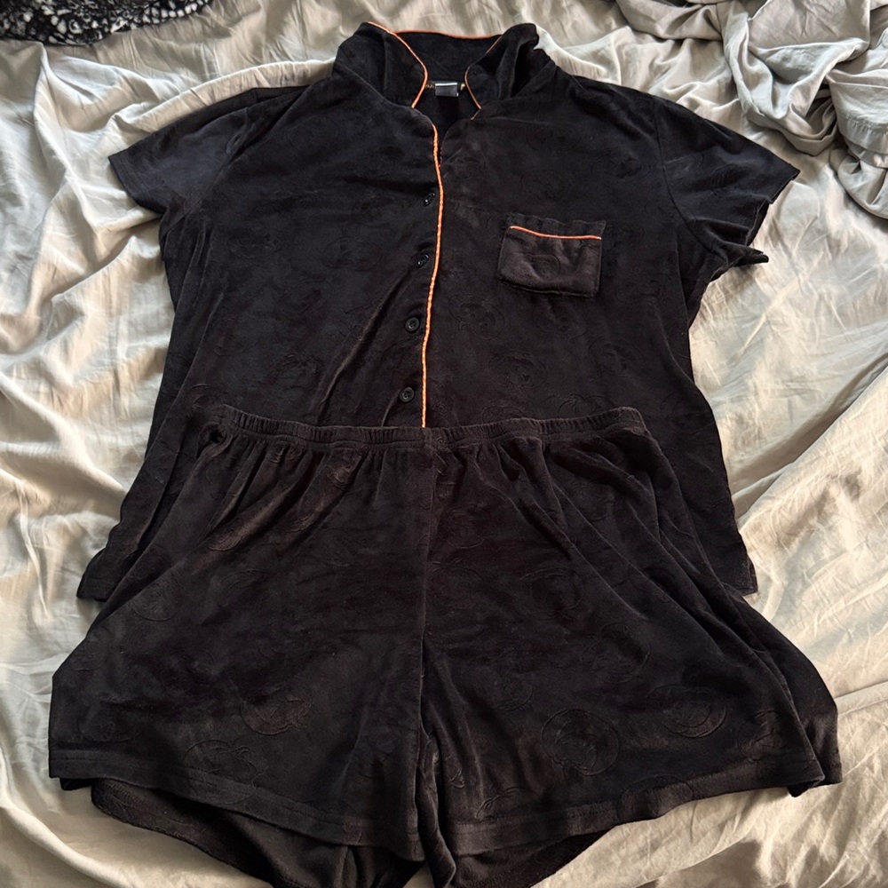 Halloween Jack-o-Lantern Pajama Set